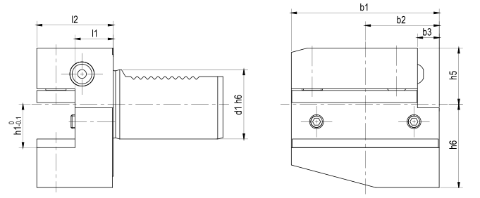 VDI Tool Holders Firm B1