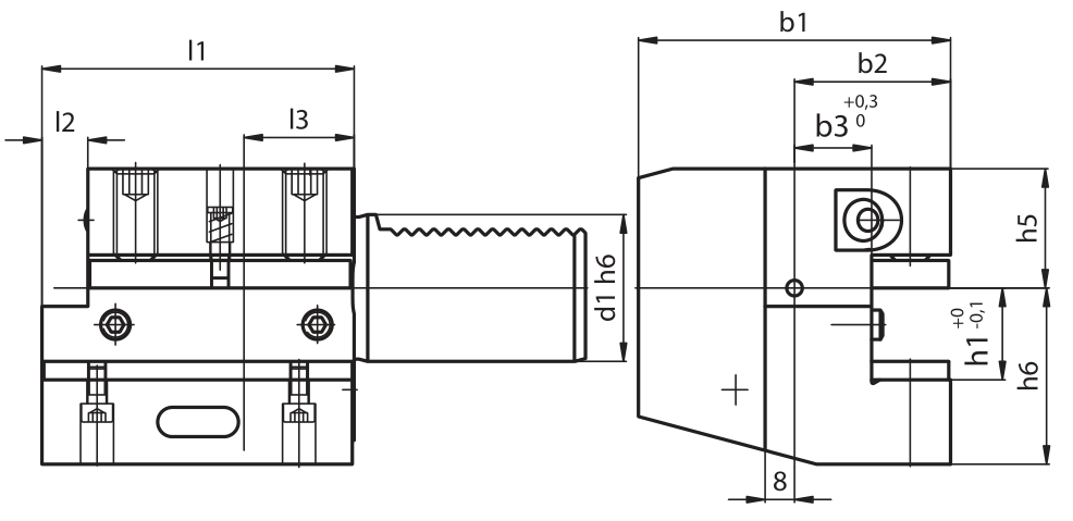 VDI Tool Holder C1