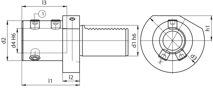 VDI Tool Holder E1