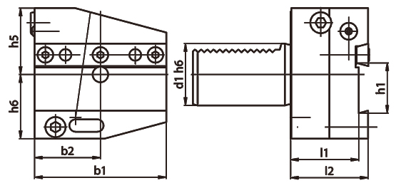 Cutting Off Tool Holder